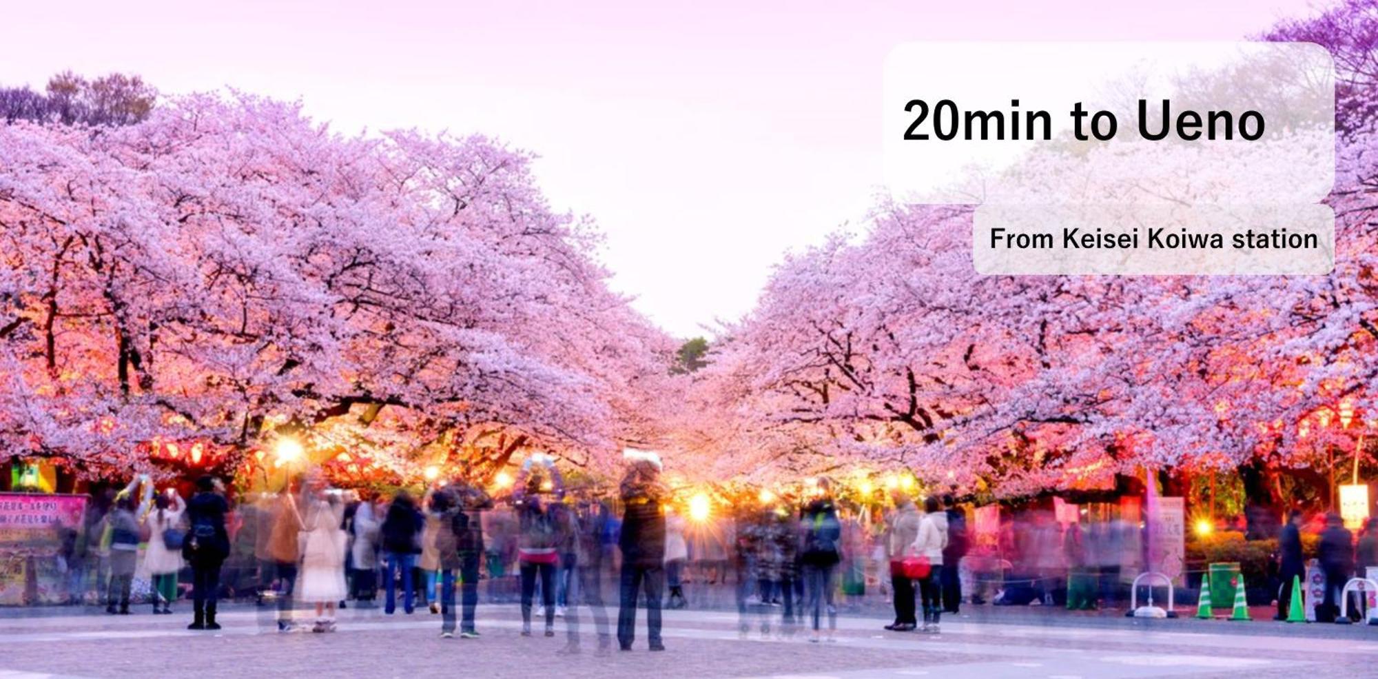Asahistay -Koiwa, Free Parking O, Whole Family House, Japanese Garden Taste Tokio Exterior foto